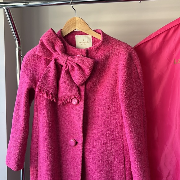 Iconic , tweed , luxurious coat from Kate Spade . Size 00 - Picture 3 of 6